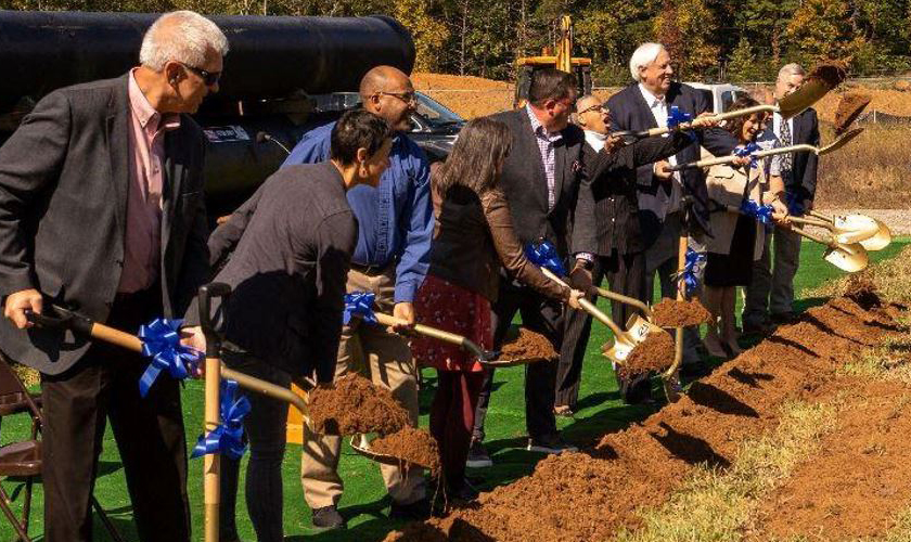 Lewisburg, WV, celebrates its water system improvements project with groundbreaking celebration